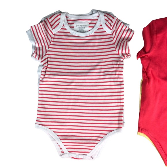 FIRST IMPRESSIONS Baby Girls Daisies Cotton Bodysuit Set - Picture 6 of 7